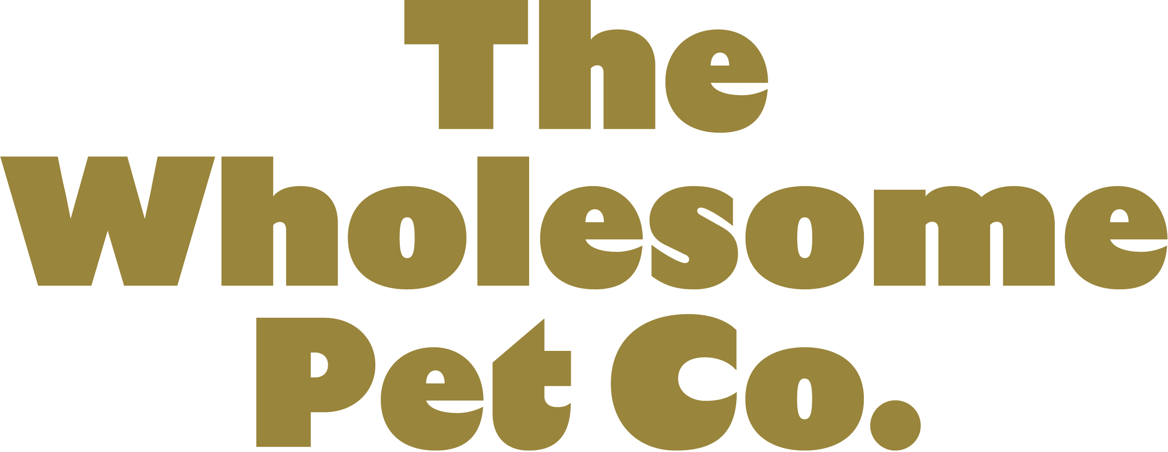 The Wholesome Pet Company